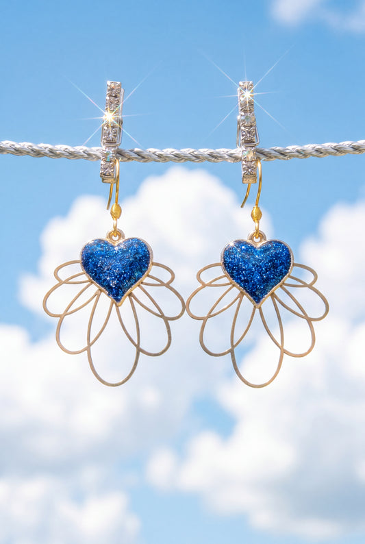 boucles d'oreilles CORAÇAO